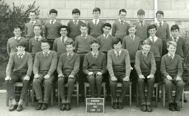 Photograph - Group, Ringwood Technical School 1965 Form 2K, c 1965