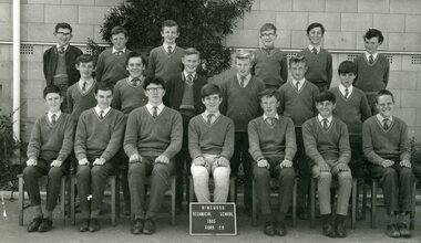 Photograph - Group, Ringwood Technical School 1965 Form 2M, c 1965