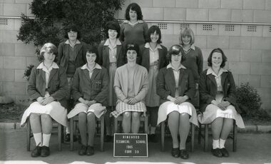 Photograph - Group, Ringwood Technical School 1965 Form 3D, c 1965