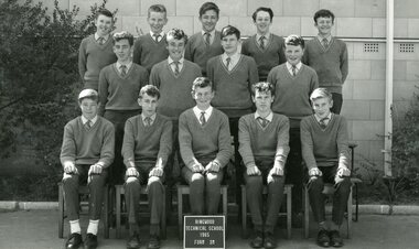 Photograph - Group, Ringwood Technical School 1965 Form 3M, c 1965