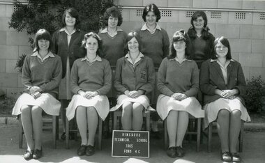 Photograph - Group, Ringwood Technical School 1965 Form 4C, c 1965