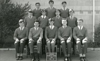 Photograph - Group, Ringwood Technical School 1965 Form 4D, c 1965