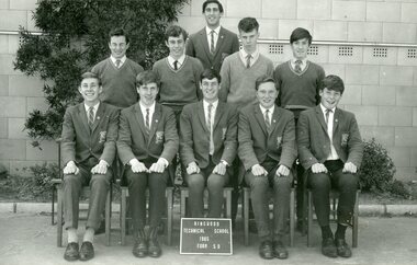 Photograph - Group, Ringwood Technical School 1965 Form 5D, c 1965