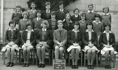 Photograph - Group, Ringwood Technical School 1966 Form 1C, c 1966