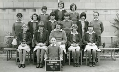 Photograph - Group, Ringwood Technical School 1966 Form 1E, c 1966