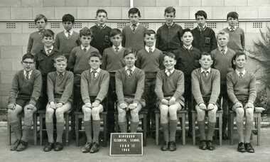 Photograph - Group, Ringwood Technical School 1966 Form 1F, c 1966