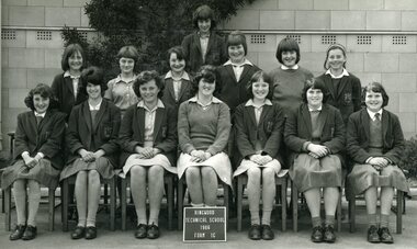 Photograph - Group, Ringwood Technical School 1966 Form 1G, c 1966