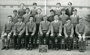 Photograph - Group, Ringwood Technical School 1966 Form 1K, c 1966