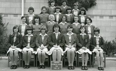 Photograph - Group, Ringwood Technical School 1966 Form 2A, c 1966