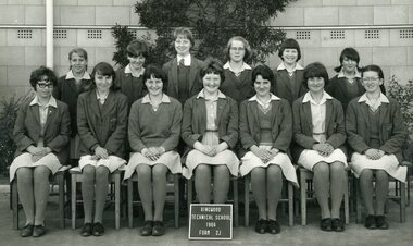 Photograph - Group, Ringwood Technical School 1966 Form 2J, c 1966