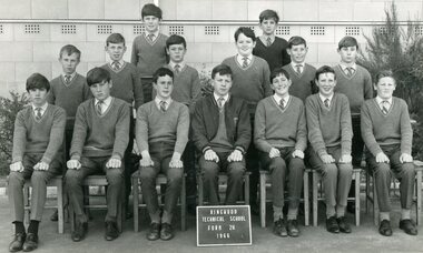 Photograph - Group, Ringwood Technical School 1966 Form 2K, c 1966