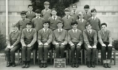 Photograph - Group, Ringwood Technical School 1966 Form 3J, c 1966