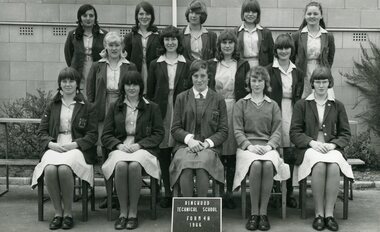 Photograph - Group, Ringwood Technical School 1966 Form 4A, c 1966