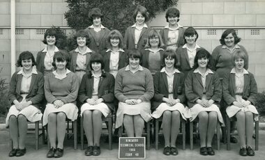 Photograph - Group, Ringwood Technical School 1966 Form 4B, c 1966