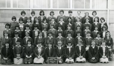 Photograph - Group, Ringwood Technical School 1966 Female Athletics Team, c 1966