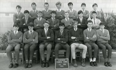 Photograph - Group, Ringwood Technical School 1966 Firsts Football Team, c 1966