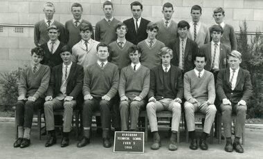 Photograph - Group, Ringwood Technical School 1966 Form 5 Male, c 1966