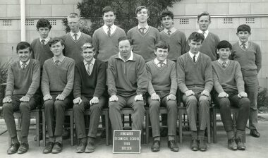 Photograph - Group, Ringwood Technical School 1966 Soccer Team, c 1966