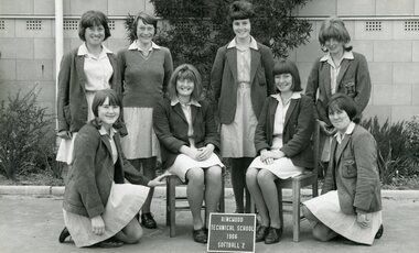 Photograph - Group, Ringwood Technical School 1966 Softball 2 Team, c 1966