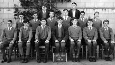 Photograph - Group, Ringwood Technical School 1967 Form 3F, c 1967