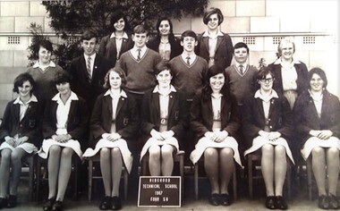 Photograph - Group, Ringwood Technical School 1967 Form 5A Commercial, c 1967