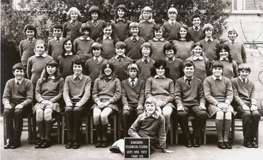 Photograph - Group, Ringwood Technical School 1972 Form 1CD, c 1972