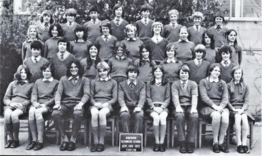 Photograph - Group, Ringwood Technical School 1972 Form 2AB, c 1972