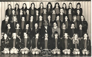 Photograph - Group, Ringwood Technical School 1973 Choir, c 1973