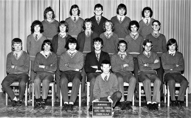 Photograph - Group, Ringwood Technical School 1973 Form 4LMandD, c 1973