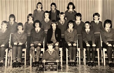 Photograph - Group, Ringwood Technical School 1973 Form 1D, c 1973