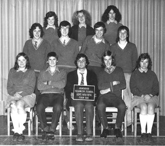Photograph - Group, Ringwood Technical School 1974 Form 5DE, c 1974