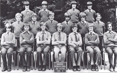 Photograph - Group, Ringwood Technical School 1975 Form 2K, c 1975
