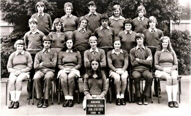 Photograph - Group, Ringwood Technical School 1975 Form 4G, c 1975