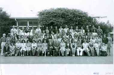 Photograph - Group, Ringwood Technical School 1975 Staff, c 1975