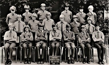 Photograph - Group, Ringwood Technical School 1975 Form 1J, c 1975