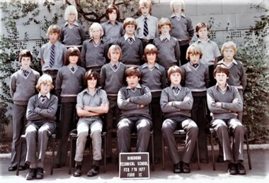 Photograph - Class Group, Ringwood Technical School 1977 Form 1C