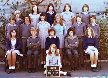Photograph - Group, Ringwood Technical School 1977 Form 2M