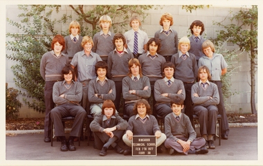 Photograph - Group, Ringwood Technical School 1977 Form 3A