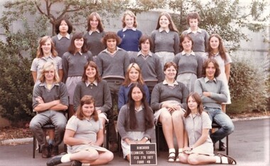 Photograph - Group, Ringwood Technical School 1977 Form 4B, c 1977