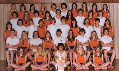 Photograph - Group, Ringwood Technical School 1977 Athletics, c 1977