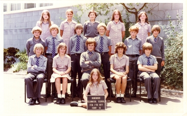 Photograph - Group, Ringwood Technical School 1977 Form 1G, c 1977