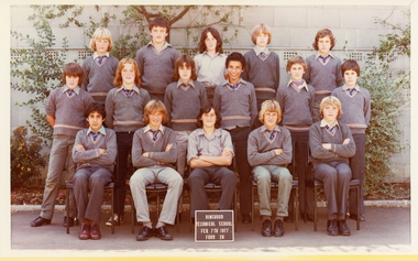 Photograph - Group, Ringwood Technical School 1977 Form 2K