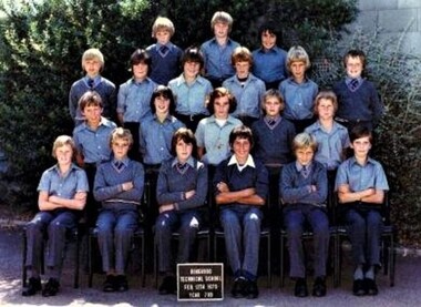 Photograph - Group, Ringwood Technical School 1978 Form 2.unknown, c 1978