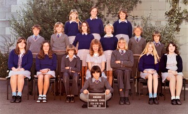 Photograph - Group, Ringwood Technical School 1978 Form 2A, c 1978