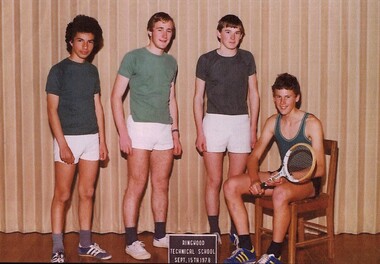 Photograph - Group, Ringwood Technical School 1978 Tennis, c 1978