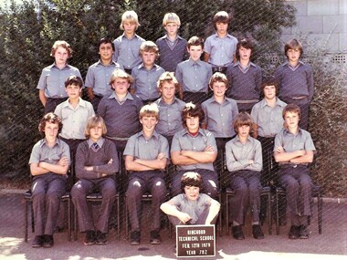 Photograph - Group, Ringwood Technical School 1979 Year 7MZ, c 1979