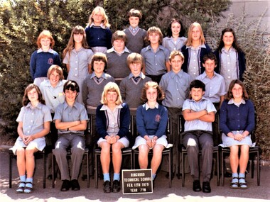 Photograph - Group, Ringwood Technical School 1979 Year 7YN, c 1979