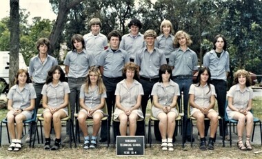 Photograph - Group, Ringwood Technical School 1980 Year 10.4, c 1980