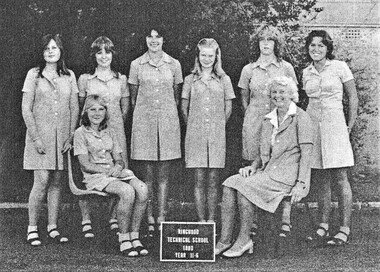 Photograph - Group, Ringwood Technical School 1980 Year 11.6, c 1980