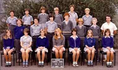 Photograph - Group, Ringwood Technical School 1981 Year 8.9, c 1981